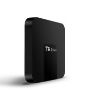 Boîtier TV Android le moins cher d'usine, Amlogic s905w, boîte TV intelligente Android 7.1, 1 Go 8 Go, tx3 mini/tx3mini