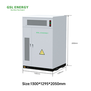 Armoire de stockage d'énergie industrielle et commerciale GSL Energy 520 kWh, haute tension, batterie solaire 232 kWh, batterie lithium-ion 261 kWh - Product Image 6