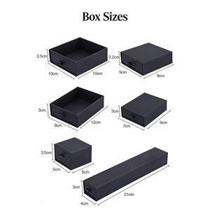 <strong>China</strong> Factory Eco-Friendly <strong>Custom</strong> Jewellery Gift Box with Matt Lamination &amp; Embossing Paperboard Rigid Box and Sponge Liner Set - Product Image 3