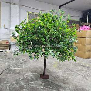 ต้นไม้ประดับตกแต่งงานแต่งงาน ใบไม้สีเขียว ต้นไม้ดอกไม้ประดิษฐ์ สำหรับตกแต่งงานอีเว้นท์ - Product Image 6