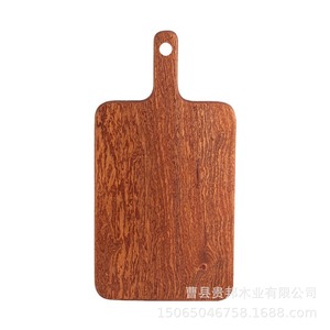 Planche à pizza en bois Guibang, forme irrégulière, durable, pour la maison, les restaurants, les fêtes, le service de steaks, de sushis et de desserts - Product Image 5