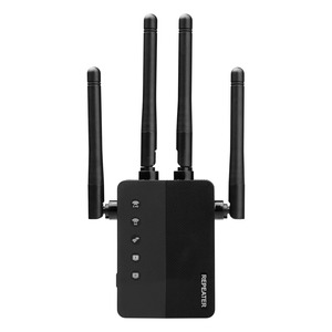 Repetidor inalámbrico de doble banda RP712F-XY 2.4G 5G WIFI-5 AC1200 con extensor de rango Wifi y 2 puertos LAN FE - Product Image 1