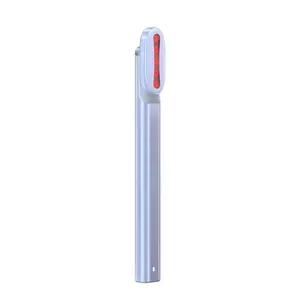 Microcurrent anti-wrinkle led light 4 in 1fine beauty implement beauty facial eye massage magic wand device