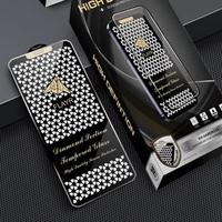 FLAYR Protection d'écran en verre trempé 9H ultra-fin, coupe diamant 3D élégante, étanche pour 11 12 13 Pro Max 14 Plus