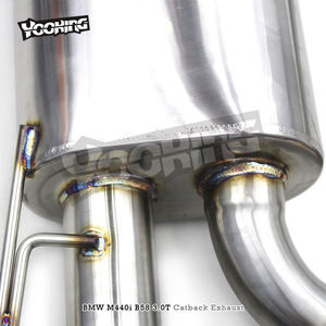 Tubo de Escape Catback Valvetronic para <span class=keywords><strong>BMW</strong></span> M340 M340i <span class=keywords><strong>M440</strong></span> M440i 3,0 T 2019-2023 Tuning Sistema de Escape de Acero Inoxidable - Product Image 5