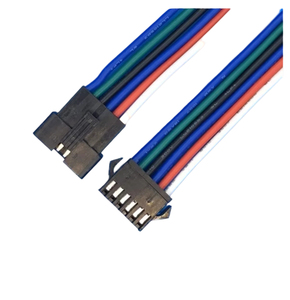 Direktlieferung ab Werk: 2-adriges SM-Anschlusskabel 2,54 mm² Kabelbaum für LED-Downlights und Deckenleuchten mit Stecker und Buchse - Product Image 2
