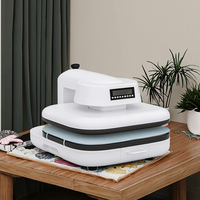 Machine de presse de transfert de chaleur automatique à haute pression 38*38cm pour l'impression de t-shirts et l'estampage à chaud