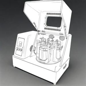 Công suất nhỏ nhà máy bóng phòng thí nghiệm nhà máy bóng cho hạt nano 2L phòng thí nghiệm Mẫu | Mài vật liệu mới - Product Image 1