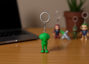 พวงกุญแจฟังโก้ พีวีซี 3 มิติ การ์ตูน ของสะสม ของขวัญ รุ่น 2025-34-1 - Product Image 2