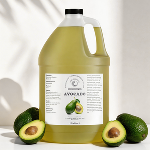 Huile d'avocat biologique premium pressée à froid, qualité alimentaire et cosmétique, pure, naturelle, non raffinée, vierge, huile végétale pour la peau et les cheveux - Product Image 1