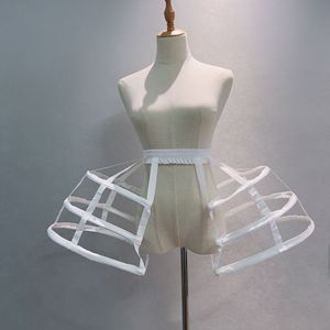<span class=keywords><strong>Jupon</strong></span> spécial de performance pour robe de bal Lolita, style cage à oiseaux creuse <span class=keywords><strong>noir</strong></span> et blanc, avec 4 cerceaux et crinoline, pour costume de banquet - Product Image 2