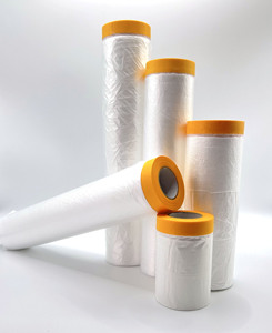 Pellicola Protettiva in Plastica per Ristrutturazioni e Pittura, <span class=keywords><strong>Film</strong></span> Mascherante per Mobili e Verniciatura Auto - Product Image 2