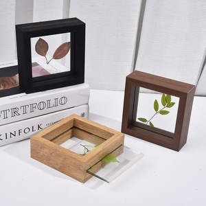 <span class=keywords><strong>Cornice</strong></span> quadrata in legno MDF <span class=keywords><strong>con</strong></span> vetro a doppia faccia 5 7 8 pollici - Product Image 6