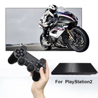 Manette de jeu transparente P2, transmission sans fil 2.4G, effet de vibration puissant