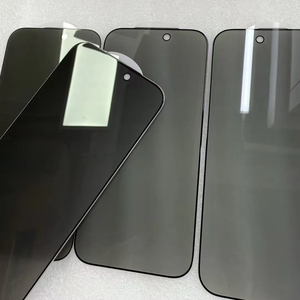 Protection d'écran anti-espion pour <span class=keywords><strong>iPhone</strong></span> 16 17 Pro Max, verre trempé 9H double résistance anti-éclatement, installation facile - Product Image 2