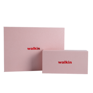 Roze op maat gemaakte logo-boekvormige opvouwbare magnetische cadeaukartonnen doos met matte laminatie en embossing voor gezichtscrème, oogcrème en cadeaus. - Product Image 6