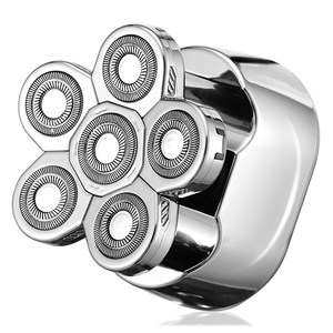 Cortapelos eléctrico de seguridad para hombres, máquina de afeitar portátil impermeable de 6 cuchillas, para peluquero, de fábrica China - Product Image 4