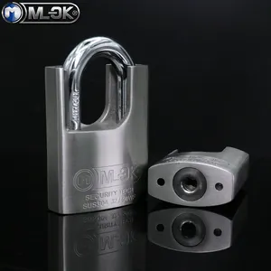 MOK重型防切割挂锁防锈最佳挂锁带主钥匙锁