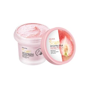 Exfoliante corporal Mousse <span class=keywords><strong>Peeling</strong></span> Gel Melocotón Exfoliante corporal Eliminación profunda Limpieza de la piel del pollo Hidratar Blanquear la piel Crema exfoliante - Product Image 6