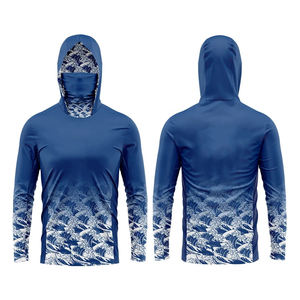 Camisa de Pesca con Capucha y Protección UV UPF50, Camisa de Pesca de Poliéster de Secado Rápido para Hombre con Polaina para el Cuello - Product Image 2