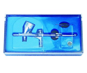 Aérographe à double action à alimentation par gravité AB-180 pour kits de maquillage et de nail art 15-50 PSI Kit cosmétique - Product Image 2
