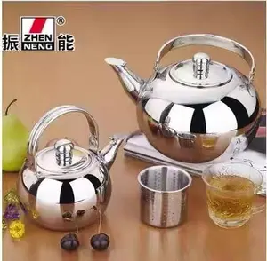 Hot bán thép không gỉ nước ấm đun nước Tea Pot không dây với không-điện nước sôi bếp ấm đun nước