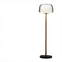 Lampe sur pied en verre double couche de style nordique de luxe |   Lampe sur pied LED E27 pour la protection des yeux, pour la décoration de la maison, du salon et de la chambre