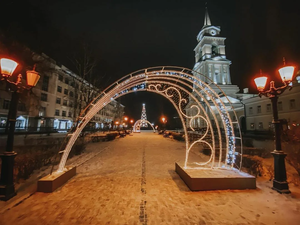 Grandes lumières LED de Noël en forme d'arche IP65, designs personnalisés pour une utilisation en intérieur, pour les festivals et les mariages - Product Image 1