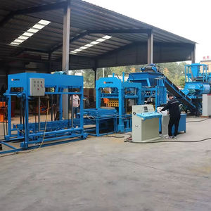 Machine de fabrication de blocs de béton hydraulique entièrement automatique LONTA <span class=keywords><strong>QT5</strong></span>-15 pour blocs creux, pleins et pavés de 4, <span class=keywords><strong>5</strong></span>, 6 et 8 pouces - Product Image 1
