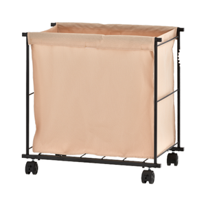OEM Modern Style High-Capacity Durable Steel Foldable Laundry Hamper with <b>Wheels</b> Shopee Storage <b>Furniture</b> Organizer Taiwan - Product Image 1