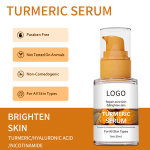 Private Label OEM Natural Organic Moisturizing Whitening <b>Turmeric</b> Face <b>Serum</b> - Product Image 3