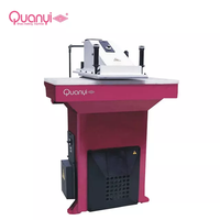 Presse à découper hydraulique à bras oscillant QY208 pour la fabrication de chaussures, machine pour étiquettes en cuir et tissu