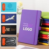 Carnets d'Étudiant A5 Personnalisés en Gros 8,45 X 5,7'' Journaux Expédition Rapide Stylo de Journal Pages Lignées et Vierges Cuir Prix Bas Cadeau