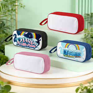 Estuche para Lápices Personalizado por Sublimación, Doble Capa, Poliéster 600D, Panel de Impresión Desmontable, 4 Colores, Bolsa para Material Escolar, Directo de Fábrica - Product Image 2