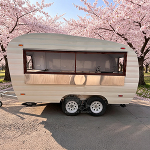 Pizza Ice Cream Trailer Mobile Food Truck New Shaped Food Concession Trailer DOT VIN Mobile Beverage Trailer - Product Image 6