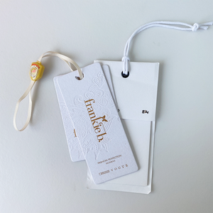 Giá Bán Lẻ Hàng May Mặc Giấy Treo Tag Với Rope - Product Image 1