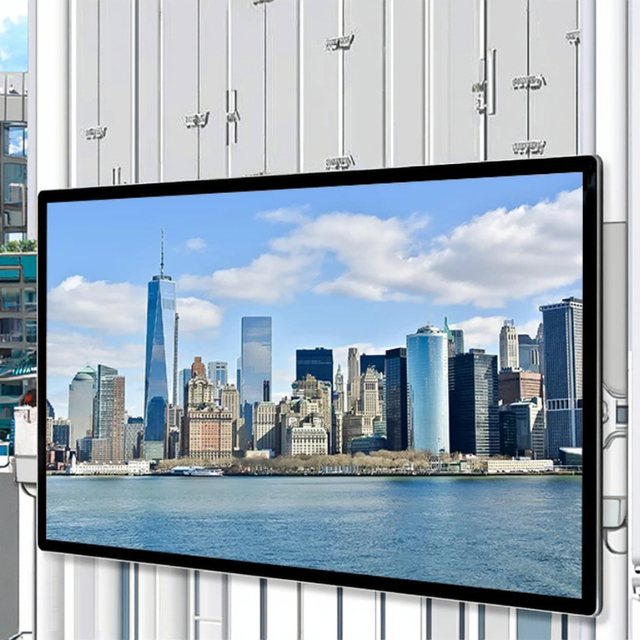 43-Inch Ultra Wide Android Digital Signage Screen Vertical Full Screen Wall Mount Advertising Shopping Malls Welcome Displays