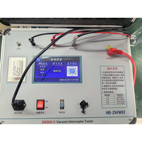 Comprobador de interruptores de vacío eléctricos Zhiwei sin desmontaje, alta precisión 10-5Pa 5%, pantalla LCD de 7 pulgadas para interruptores de alta tensión de subestaciones