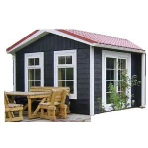 Brand New Morden Style Prefabricable Cabin Prefab Family House Com decoração luxuosa