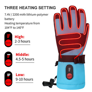 Çocuklar Polyester snowboard eldiven su geçirmez ve nefes sıcak kış eldiven açık hava etkinliği için soğuk hava için - Product Image 2