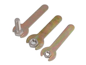 Nhà Máy OEM Biểu Tượng Tùy Chỉnh Carbon Thép Mạ Kẽm Brassy 6 Để 22 Mm Đơn Giản Flat Open End Cờ Lê Cờ Lê - Product Image 2