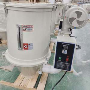 Séchoir à trémie portable mini en acier inoxydable et plastique, capacité 100 kg, chauffage 6 kW pour petit atelier (conception à faible bruit) - Product Image 1