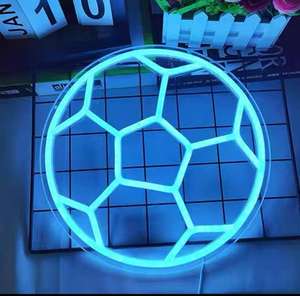 Atmósfera de la Liga de Campeones: Iluminación de Neón de Élite para Fiestas de Partidos de Fútbol - Product Image 3
