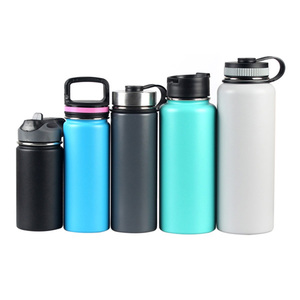 Flacon à vide personnalisé de 32oz 40oz 64oz avec housse de protection en silicone pour le camping et le flacon de bouteille d'eau Hdyro - Product Image 5