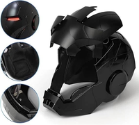 Casco Inteligente con Control por Voz, Operación Táctil, Control Remoto y Funciones de Apertura/Cierre Automático.