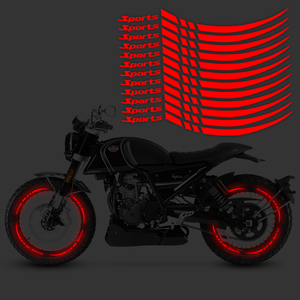 Protector solar reflectante personalizado al por mayor <span class=keywords><strong>para</strong></span> Pegatinas de neumáticos <span class=keywords><strong>para</strong></span> bicicleta de motor y pegatinas de coche de moto personalizables - Product Image 1