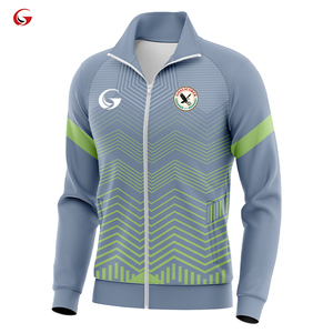 Tuta da Allenamento da Calcio Personalizzata con Zip, Peso Medio 280G, Giacca e Pantaloni da Uomo, Sublimazione Elastica, con Cerniera Wx202536 - Product Image 1