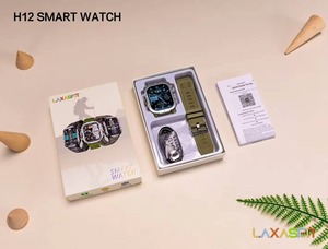 สมาร์ทวอทช์ H12 ลดราคาพิเศษ รองรับการโทรผ่านบลูทูธ กันน้ำระดับ IP67 เหมาะสำหรับกิจกรรมกลางแจ้ง แบตเตอรี่ขนาดใหญ่ พร้อมฟังก์ชั่นติดตามสุขภาพและไฟฉาย - Product Image 6