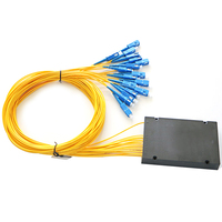 Répartiteur PLC DK ABS Box 1x16 1x32 SC UPC SC APC Monomode G657A1 pour Projets FTTX FTTH