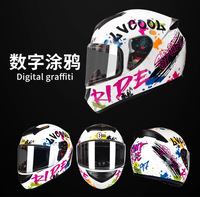 Casque de moto intégral certifié DOT 3C, unisexe, toutes saisons, vente en gros d'usine, casques de sécurité pour la conduite à moto